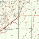 United States Geological Survey Moscow, KS (1944, 62500-Scale) digital map