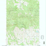 United States Geological Survey Moscow Mountain, ID (1994, 24000-Scale) digital map