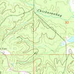 United States Geological Survey Moscow, MS (1962, 24000-Scale) digital map