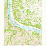 United States Geological Survey Moscow, OH-KY (1953, 24000-Scale) digital map