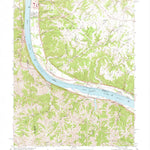 United States Geological Survey Moscow, OH-KY (1968, 24000-Scale) digital map