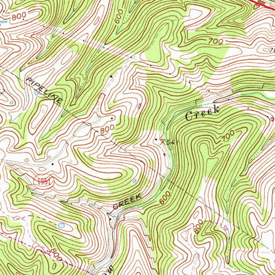 United States Geological Survey Moscow, OH-KY (1968, 24000-Scale) digital map