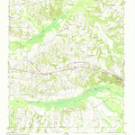 United States Geological Survey Moscow SE, TN (1965, 24000-Scale) digital map