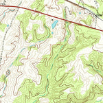 United States Geological Survey Moscow SE, TN (1965, 24000-Scale) digital map