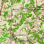 United States Geological Survey Moscow, TN (1949, 62500-Scale) digital map