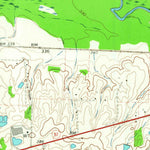 United States Geological Survey Moscow, TN (1965, 24000-Scale) digital map