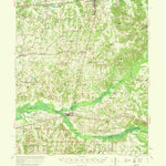 United States Geological Survey Moscow, TN (1968, 62500-Scale) digital map