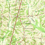 United States Geological Survey Moscow, TN (1968, 62500-Scale) digital map