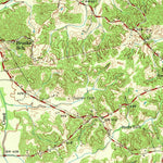 United States Geological Survey Moscow, TN (1968, 62500-Scale) digital map