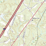 United States Geological Survey Moselle, MS (2020, 24000-Scale) digital map