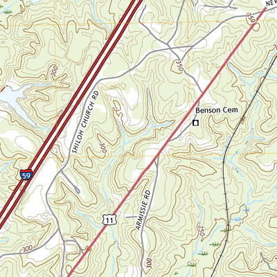 United States Geological Survey Moselle, MS (2020, 24000-Scale) digital map