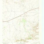 United States Geological Survey Moser Ranch, TX (1966, 24000-Scale) digital map