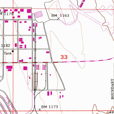 United States Geological Survey Moses Lake North, WA (1956, 24000-Scale) digital map
