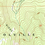 United States Geological Survey Moses Meadows, WA (2001, 24000-Scale) digital map