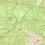 United States Geological Survey Moses Mountain, CA (1988, 24000-Scale) digital map