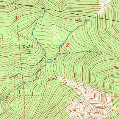 United States Geological Survey Moses Mountain, CA (1988, 24000-Scale) digital map
