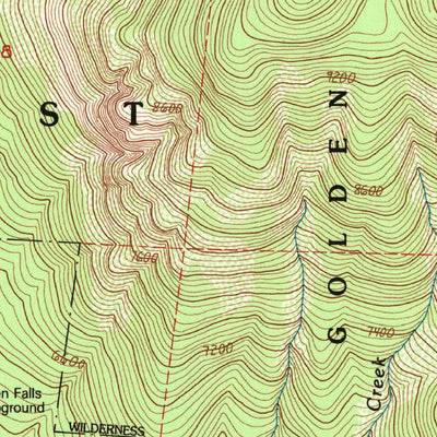 United States Geological Survey Moses Mountain, CA (1988, 24000-Scale) digital map