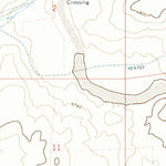 United States Geological Survey Moses, NM-OK (1972, 24000-Scale) digital map