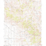 United States Geological Survey Moses Rock, NV (1980, 24000-Scale) digital map