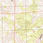 United States Geological Survey Moses Rock, NV (1980, 24000-Scale) digital map