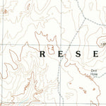 United States Geological Survey Moses Rock, UT (1989, 24000-Scale) digital map
