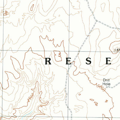 United States Geological Survey Moses Rock, UT (1989, 24000-Scale) digital map