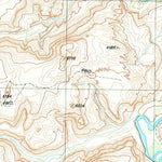 United States Geological Survey Moses Rock, UT (1989, 24000-Scale) digital map