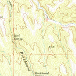 United States Geological Survey Mosey Mountain, NV (1972, 24000-Scale) digital map