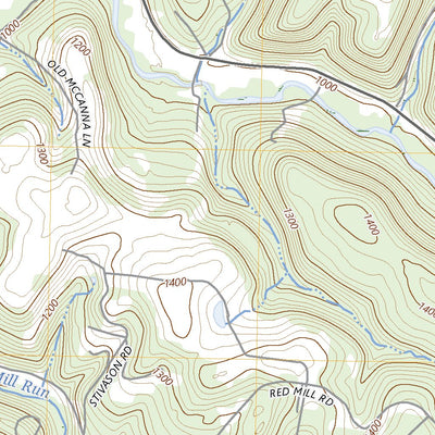 United States Geological Survey Mosgrove, PA (2023, 24000-Scale) digital map
