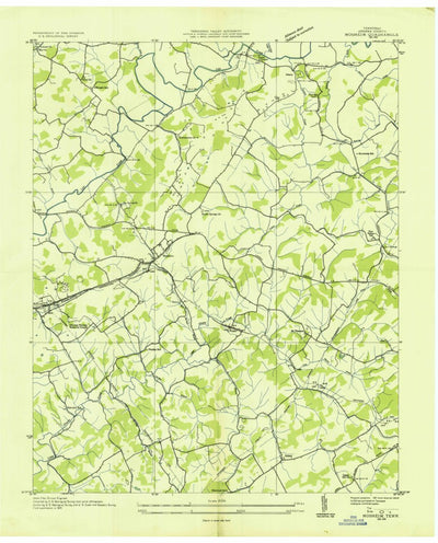United States Geological Survey Mosheim, TN (1935, 24000-Scale) digital map