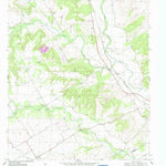 United States Geological Survey Mosheim, TX (1956, 24000-Scale) digital map