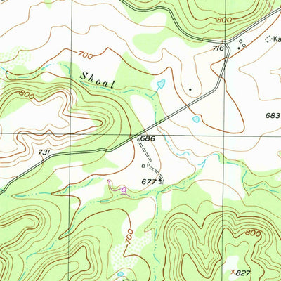 United States Geological Survey Mosheim, TX (1956, 24000-Scale) digital map