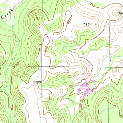 United States Geological Survey Mosheim, TX (1956, 24000-Scale) digital map