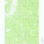 United States Geological Survey Moskee, WY (1984, 24000-Scale) digital map