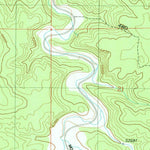 United States Geological Survey Moskee, WY (1984, 24000-Scale) digital map