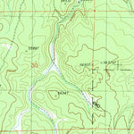 United States Geological Survey Moskee, WY (1984, 24000-Scale) digital map