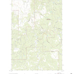 United States Geological Survey Moskee, WY (2021, 24000-Scale) digital map