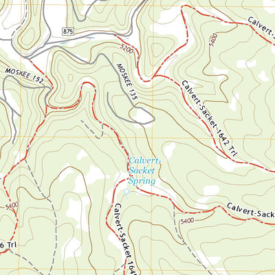 United States Geological Survey Moskee, WY (2021, 24000-Scale) digital map