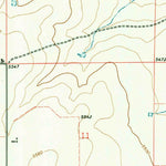 United States Geological Survey Mosquero, NM (1973, 24000-Scale) digital map