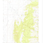 United States Geological Survey Mosquito Creek, NV (1971, 24000-Scale) digital map
