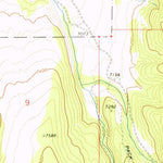 United States Geological Survey Mosquito Creek, NV (1971, 24000-Scale) digital map