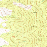 United States Geological Survey Mosquito Creek, NV (1971, 24000-Scale) digital map
