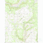 United States Geological Survey Mosquito Flat, OR (1990, 24000-Scale) digital map