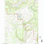 United States Geological Survey Mosquito Flat, OR (1999, 24000-Scale) digital map