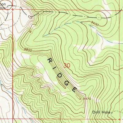 United States Geological Survey Mosquito Lake, WY (1967, 24000-Scale) digital map