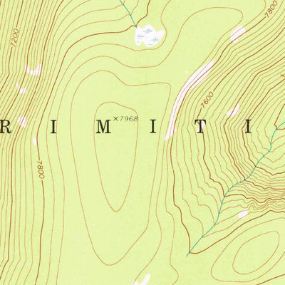 United States Geological Survey Mosquito Peak, ID (1978, 24000-Scale) digital map