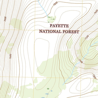 United States Geological Survey Mosquito Peak, ID (2020, 24000-Scale) digital map