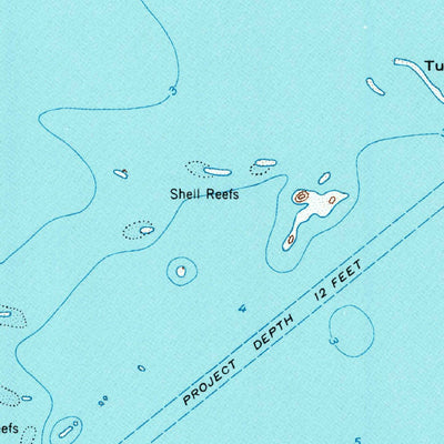 United States Geological Survey Mosquito Point, TX (1952, 24000-Scale) digital map