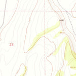 United States Geological Survey Mosquito Valley, NV (1966, 24000-Scale) digital map