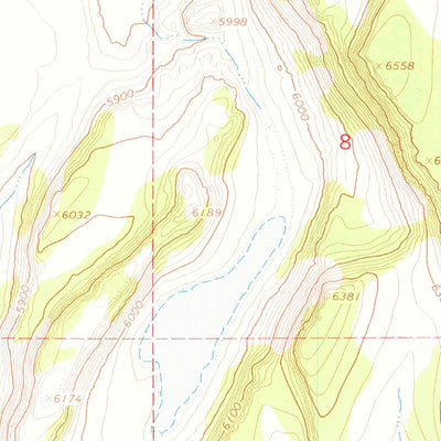 United States Geological Survey Mosquito Valley, NV (1966, 24000-Scale) digital map